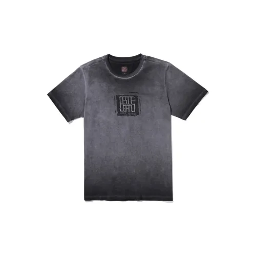 ABLE JEANS T-Shirts Men Vintage Black