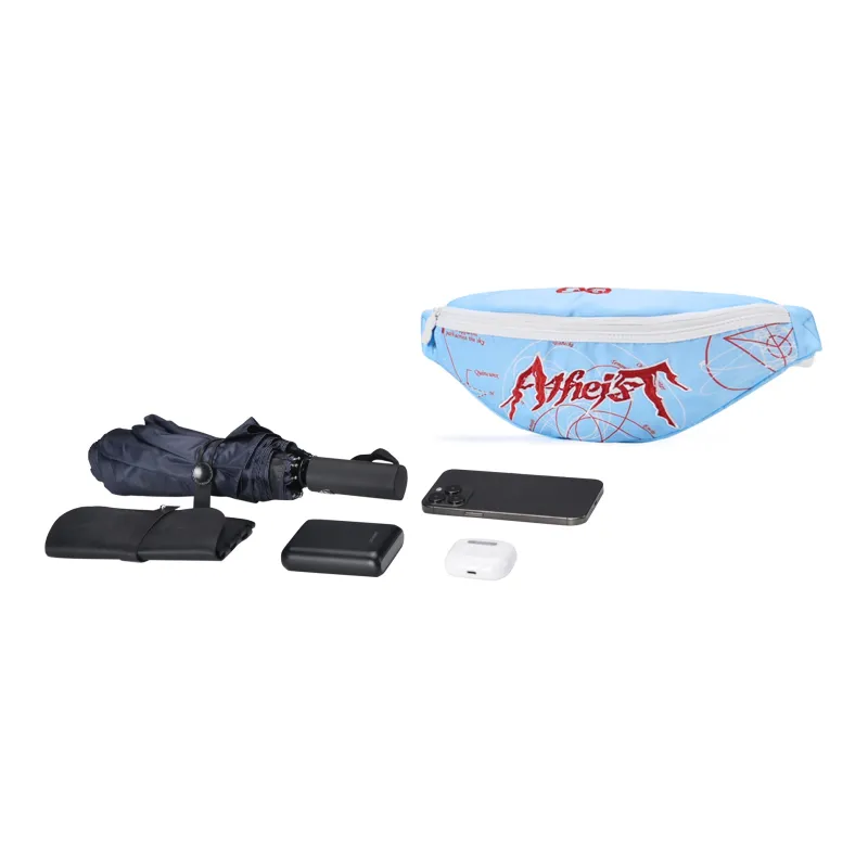 8atheist Fanny Packs Blue-4