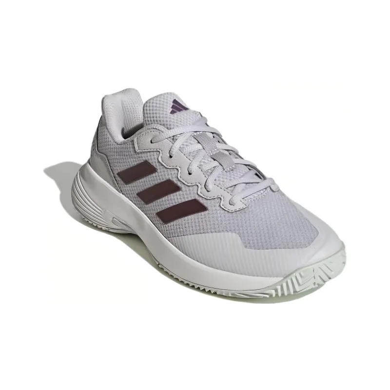 Adidas Gamecourt 2.0 Grey Aurora Met. Core White Women's-2