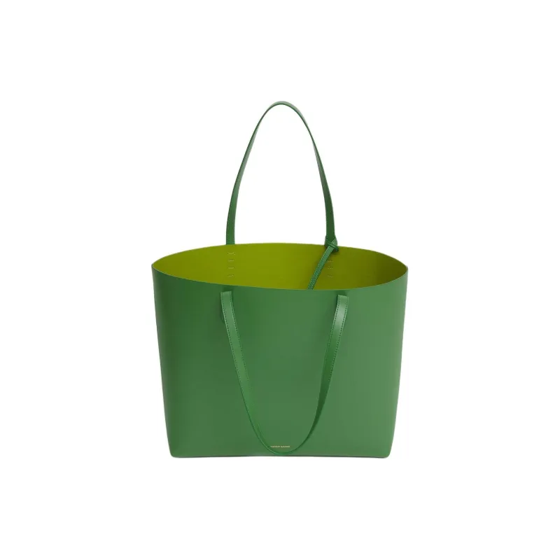 MANSUR GAVRIEL Cotton Tote Bag Shopping Bag Handbag Large Size Women's Mint And Light Green-2