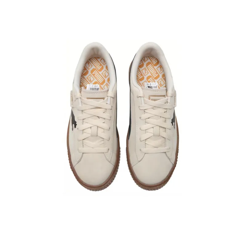 PUMA Suede Platform Shoes 'Beige Brown' Women's-3