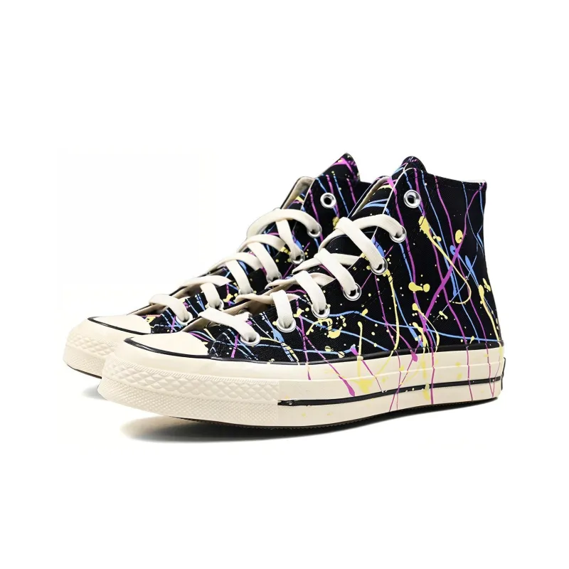 Converse Chuck Taylor All Star 70 Hi Archive Paint Splatter Black-2