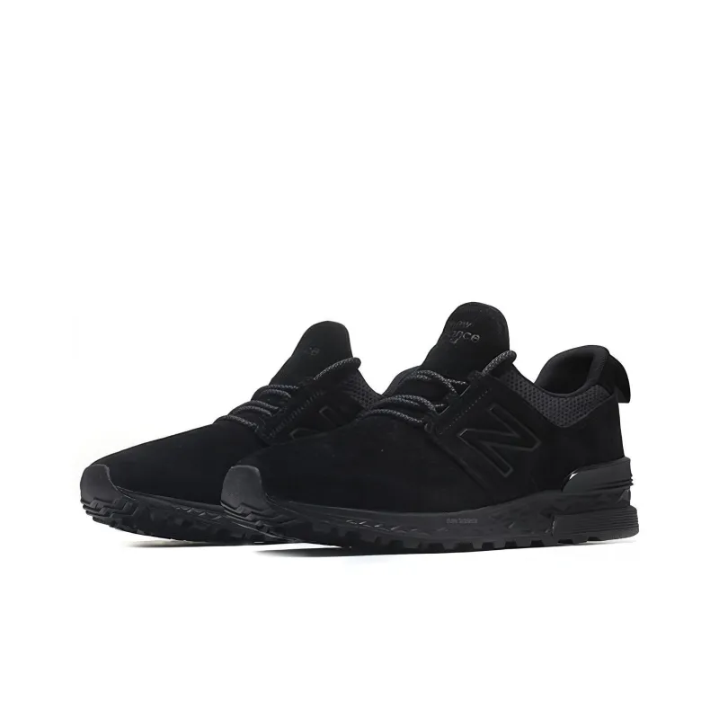 New Balance 574S Series Suede 'Black'-2