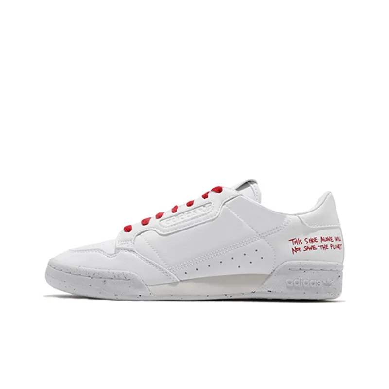 Adidas Continental 80 Clean Classics White Scarlet-0