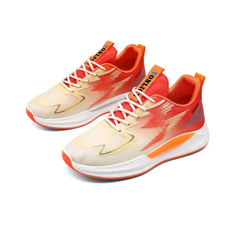 Tonlion Cushioning, Slip Resistant, Abrasion Resistant, Breathable, Lightweight, Rebound Low Top Running Shoes Men's-11