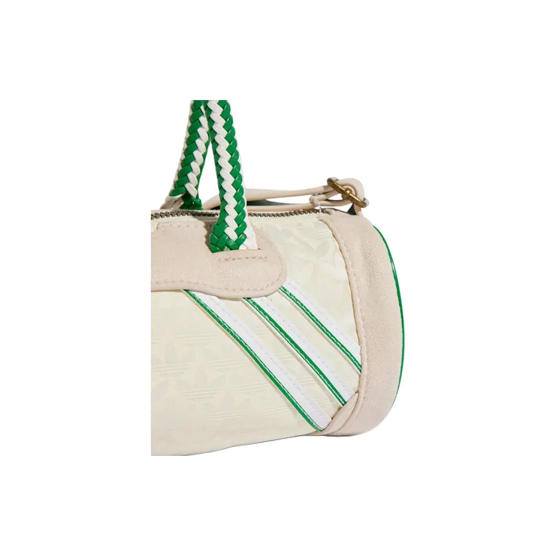 Adidas Originals Polyester Handbag Shoulder Bag Crossbody Bag Mini Unisex White-4