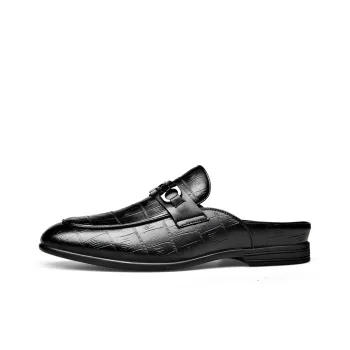 LUOMAIKE Wrap toe Slippers Men's Black