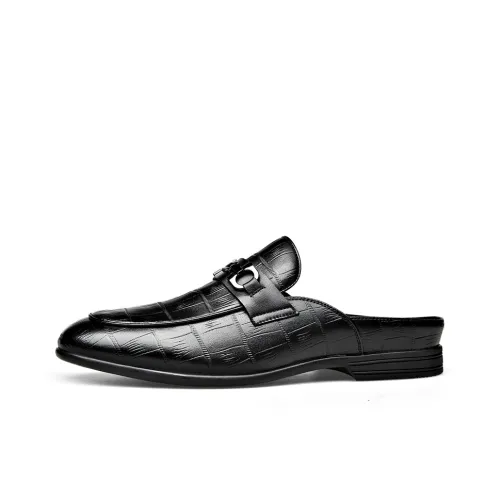 LUOMAIKE Wrap-toe Slippers Men's Black