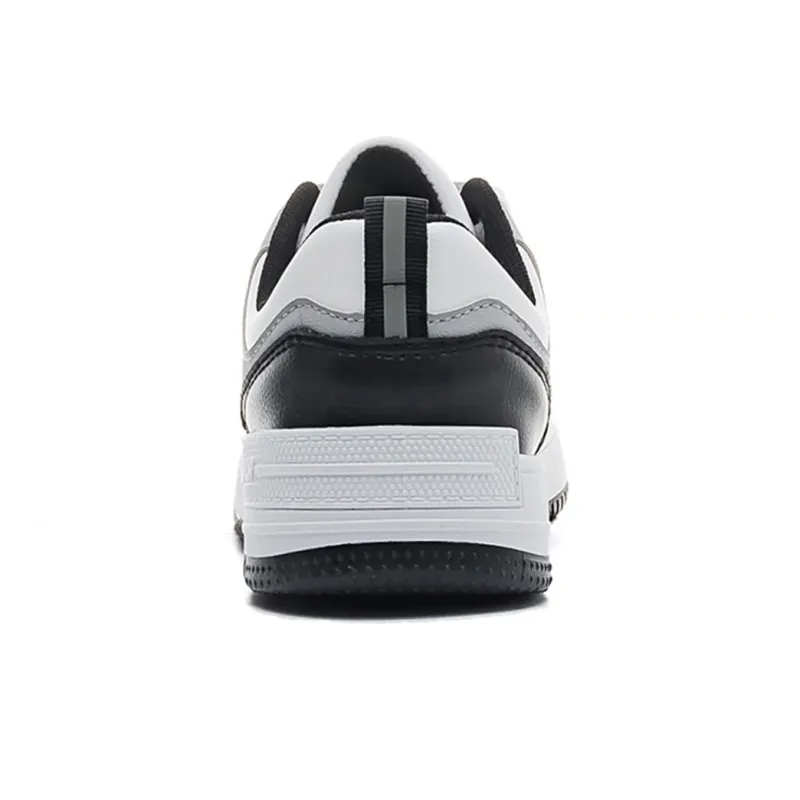 Warrior Slip Resistant Cushioning Wear Resistant Lightweight Breathable Low Top Skateboard Shoes Unisex Ecru-4