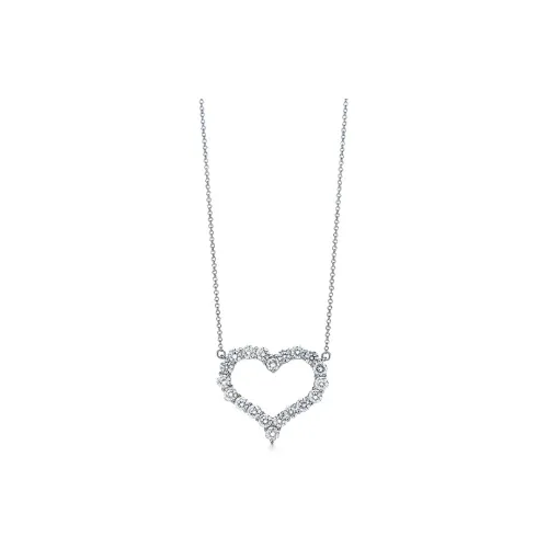 TIFFANY & CO. Platinum Necklaces Women's