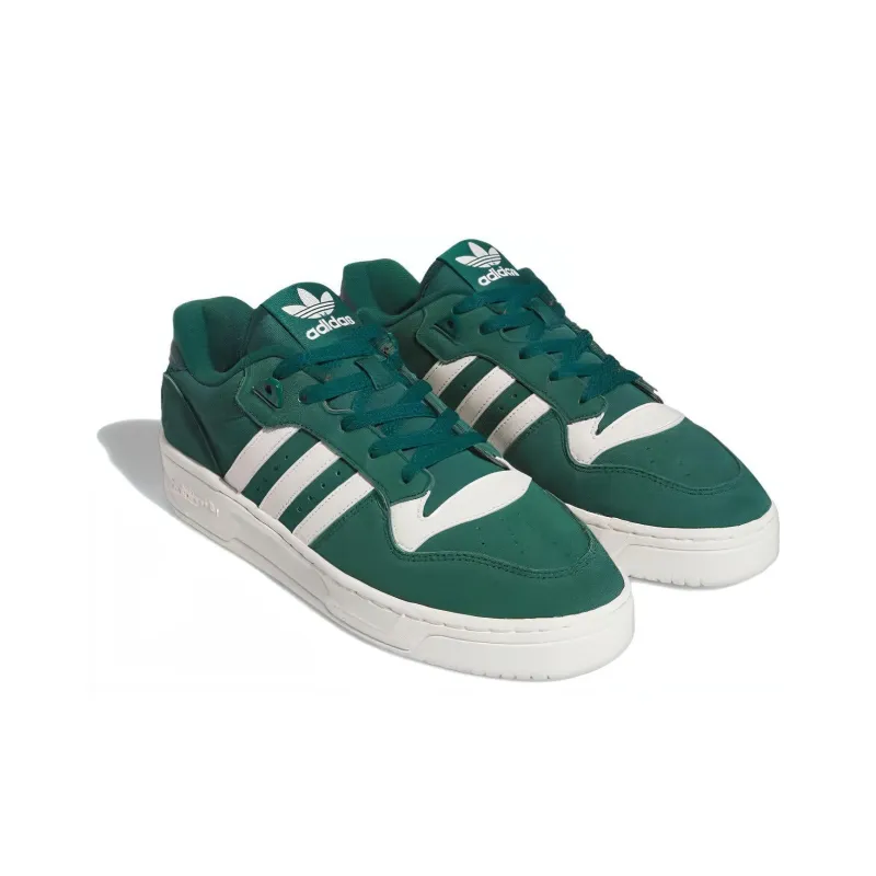 Adidas Rivalry Low Collegiate Green Cloud White-2