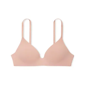 Victoria's Secret THE T-SHIRT Collection 2314 Comfortable Style Lightly-Lined Wireless Bra Women's Pink Skin