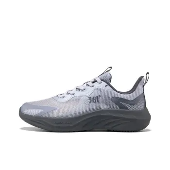 361° Durable Breathable Low Top Running Shoes Men's Gray