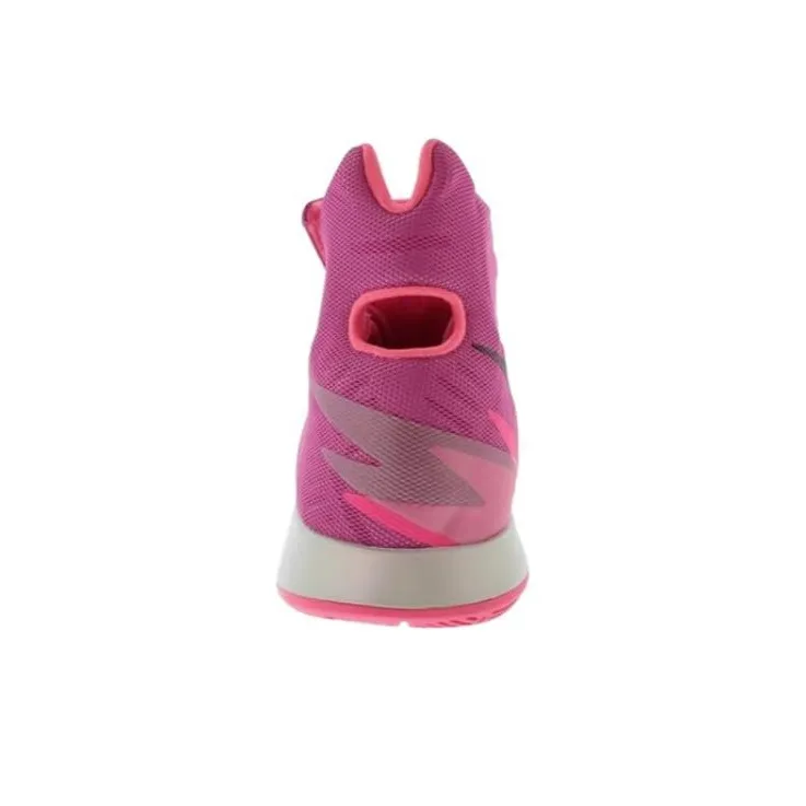 Nike Air Zoom Generation Zoom Hyperrev Cushioning Wear Resistant High Top Basketball Shoes Men's Pink-2