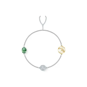 Swarovski Remix Bracelets Women's Silver/Green