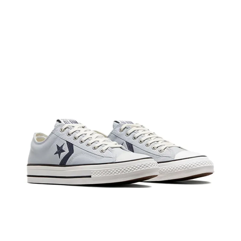 Converse Star Player 76 Sport Remastered Abrasion Resistant Shock Absorbers Low Top Canvas Shoes Unisex Blue White-2