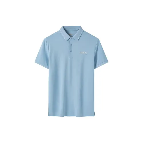 TOREAD Polo Shirts Men Hyacinth Blue