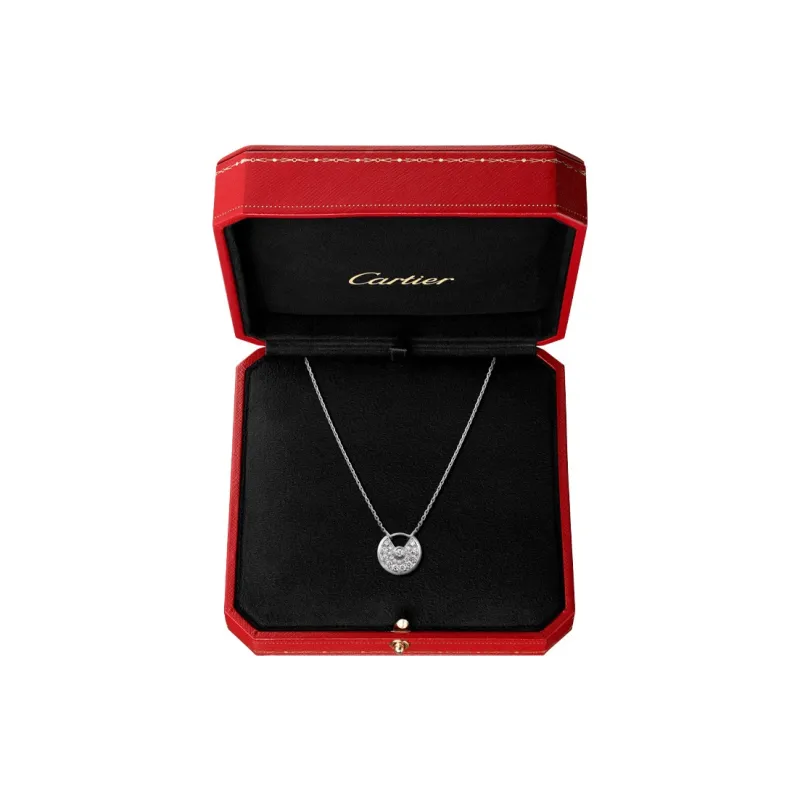 Cartier Amulette De Cartier Collection Necklaces Women's Silver-4