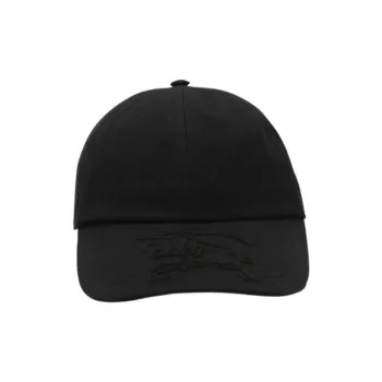 Burberry Equestrian Knight Patch Curved Peak Baseball Cap