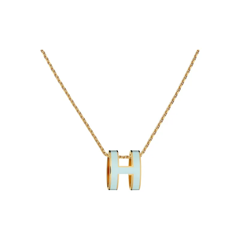HERMES POP H Collection Metal Necklaces Women's-0