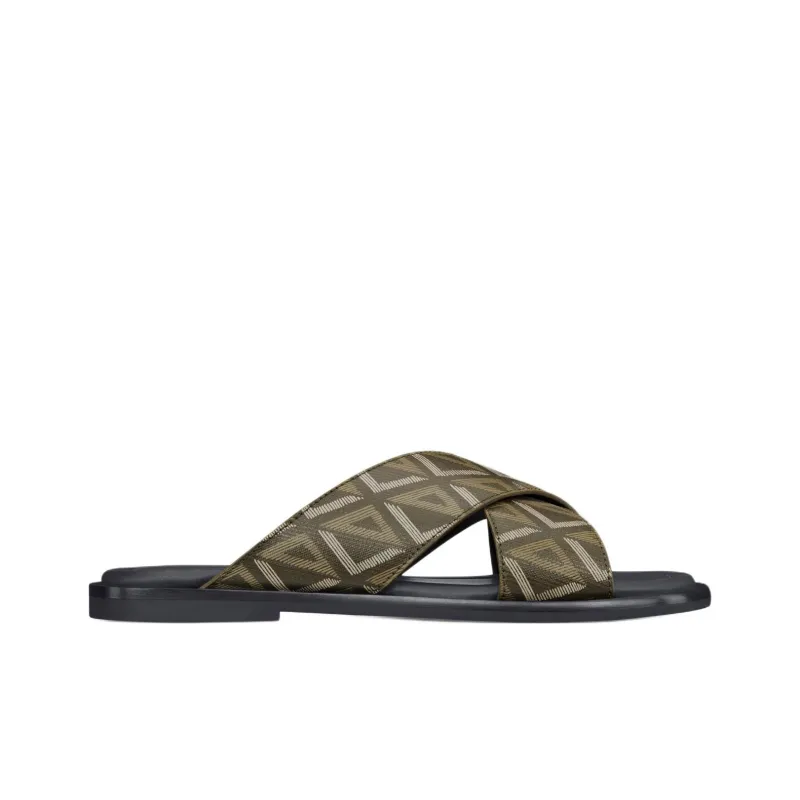 DIOR Alias Abrasion Resistant Fashion Slippers Men's Khaki-1