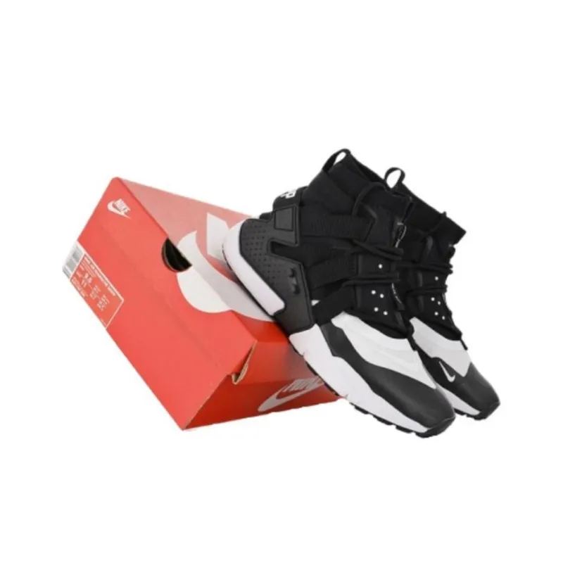 Nike Air Huarache Gripp Black White-3