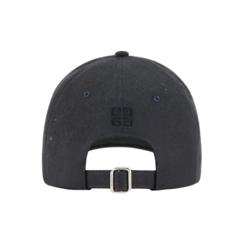 GIVENCHY Cotton Baseball Caps Men's Gray-3