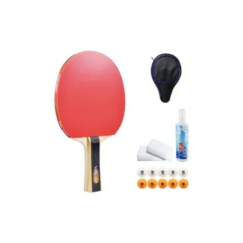 DHS Ping Pong Paddles Unisex Red/Black