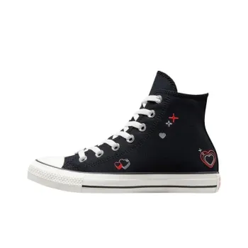 Chuck Taylor All Star Women's Converse High 'Y2K Heart Black' Women's