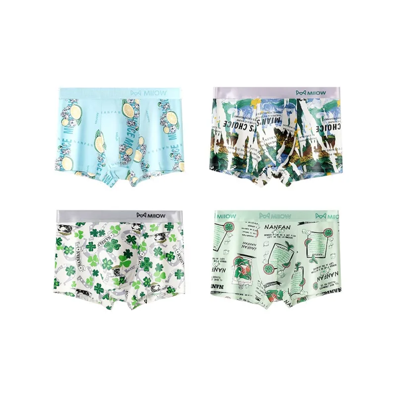 MIIOW Trend Party Series Underpants Men's 4 Pack-9