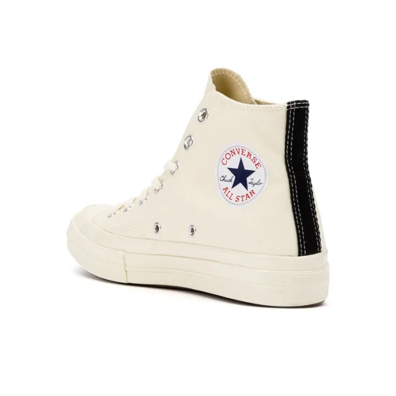 Converse Comme Des Garçons Play X Chuck Taylor All Star High 'Half Logo Milk'-4