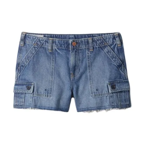 GAP Denim Shorts Women's Dark Blue