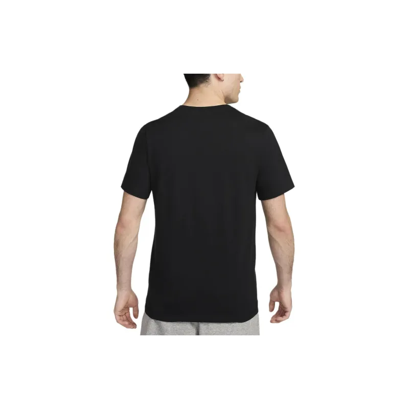Nike T Shirt Men's Black/Light Smoke Gray-1
