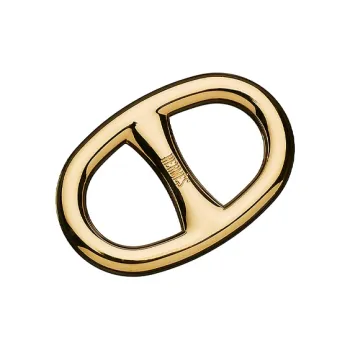 HERMES Chaine D'Ancre Brass Accessories Women's