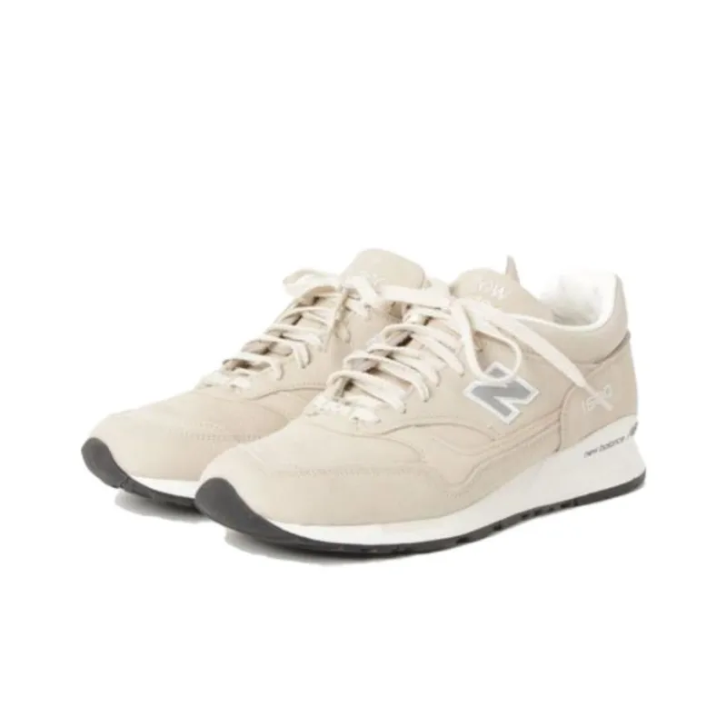 POP TRADING COMPANY x New Balance NB 1500 Cushioning Wear-Resistant Low-Top Running Shoes Unisex Gray White-1