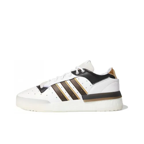 Adidas Originals Rivalry Skateboard Shoes Unisex Low-Top White/Brown/Black