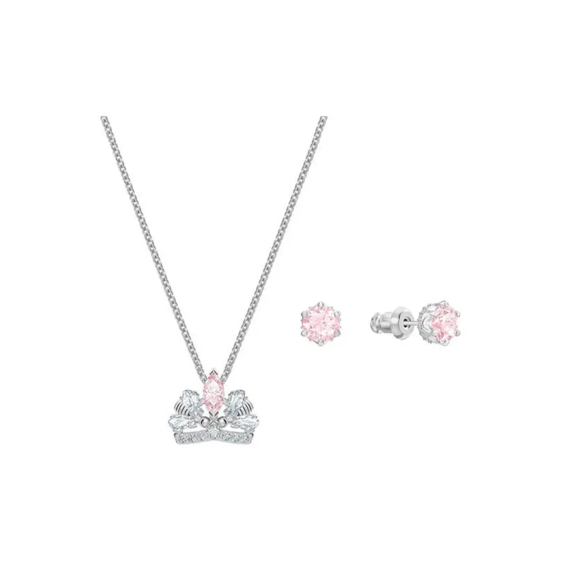 Swarovski Bee A Queen Artificial Crystal Necklaces Women's-0