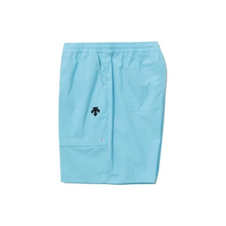 DESCENTE BLEU Casual Shorts Unisex-6