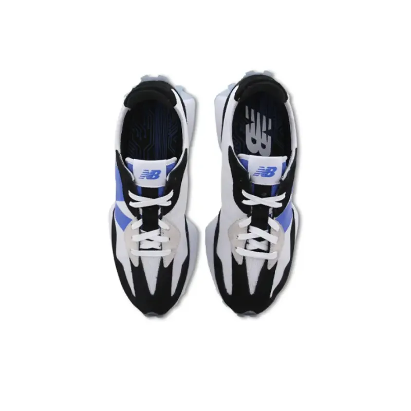 New Balance 327 Sport Shoes 'White Black Blue'-3
