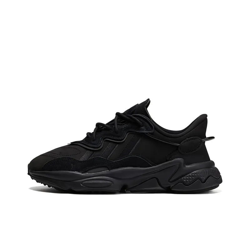 Adidas Ozweego Core Black Silver Metallic Women's-0
