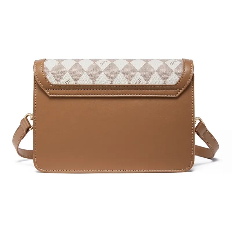 RED DRAGONFLY Pvc Small Square Bag Shoulder Bag Regular Women's Brown/Dark Coffee/Coffee-2