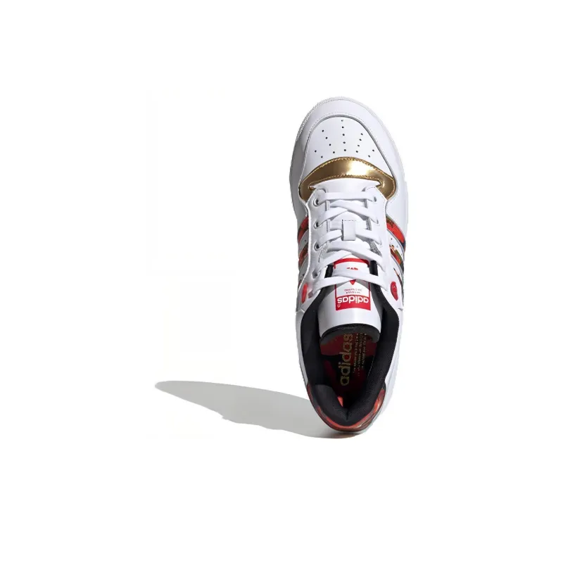 Adidas Originals Rivalry Low Cny 'Black Gold Red' Women's-3