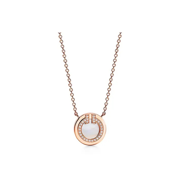TIFFANY & CO. T Mother Of Pearl Necklaces Women's-0