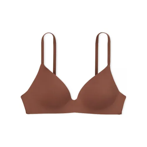 Victoria's Secret THE T-SHIRT Collection 2314 Comfortable Style Lightly-Lined Wireless Bra Women's Brown