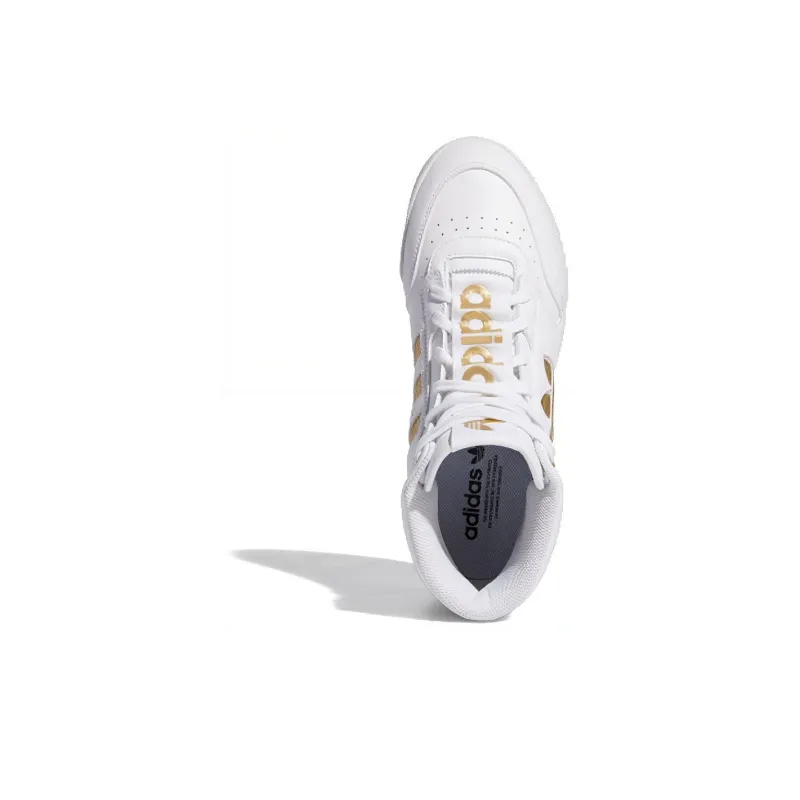 adidas originals Drop Step White Gold Metallic-4