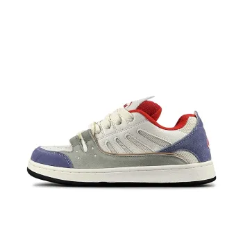 LuzaoT SUPER DRAG Puffy Shoes Anti Slip Wear Resistant Low Top Skateboard Shoes Women's Taro Purple