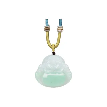Clear Snow Ice Glutinous Jadeite Pendants Unisex