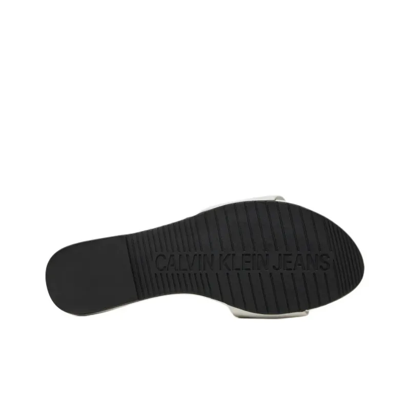 CALVIN KLEIN Slide Slippers Women's White-4