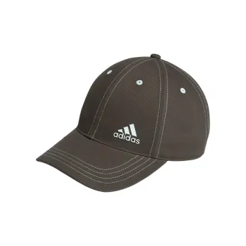 Adidas Recycled Polyester Baseball Caps Unisex Brown