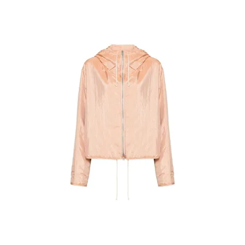 JIL SANDER Zip-up Hooded Jacket